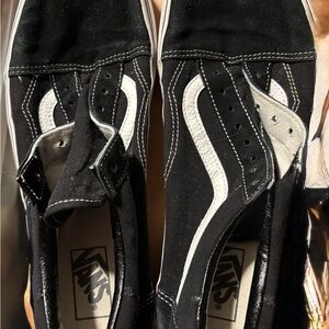 Vans Unisex Off The Wall 507698 Black Suedes Skater Sneakers Size 11 Men’s